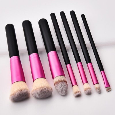 In Stock Professional Synthetic Cruelty Free Bristles Foundation Powder Blush Cosmetic Brushes